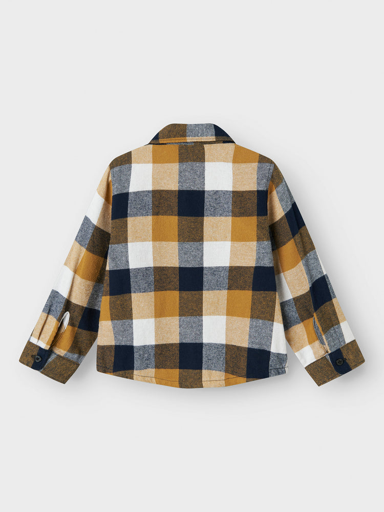 Παιδικό πουκάμισο καρό NMMKEVIN LS NREG SHIRT 13244617 | 13244617