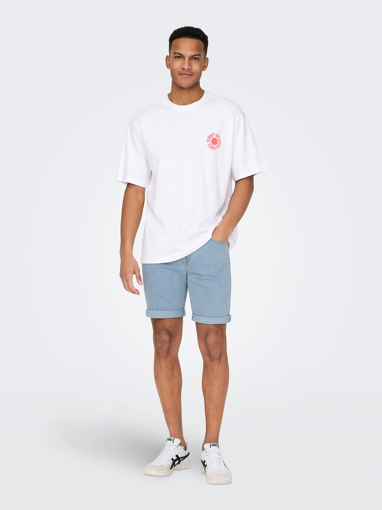 Ανδρική βερμούδα τζιν ONSPLY LBD 9038 PIM DNM SHORTS 22029038 | 22029038