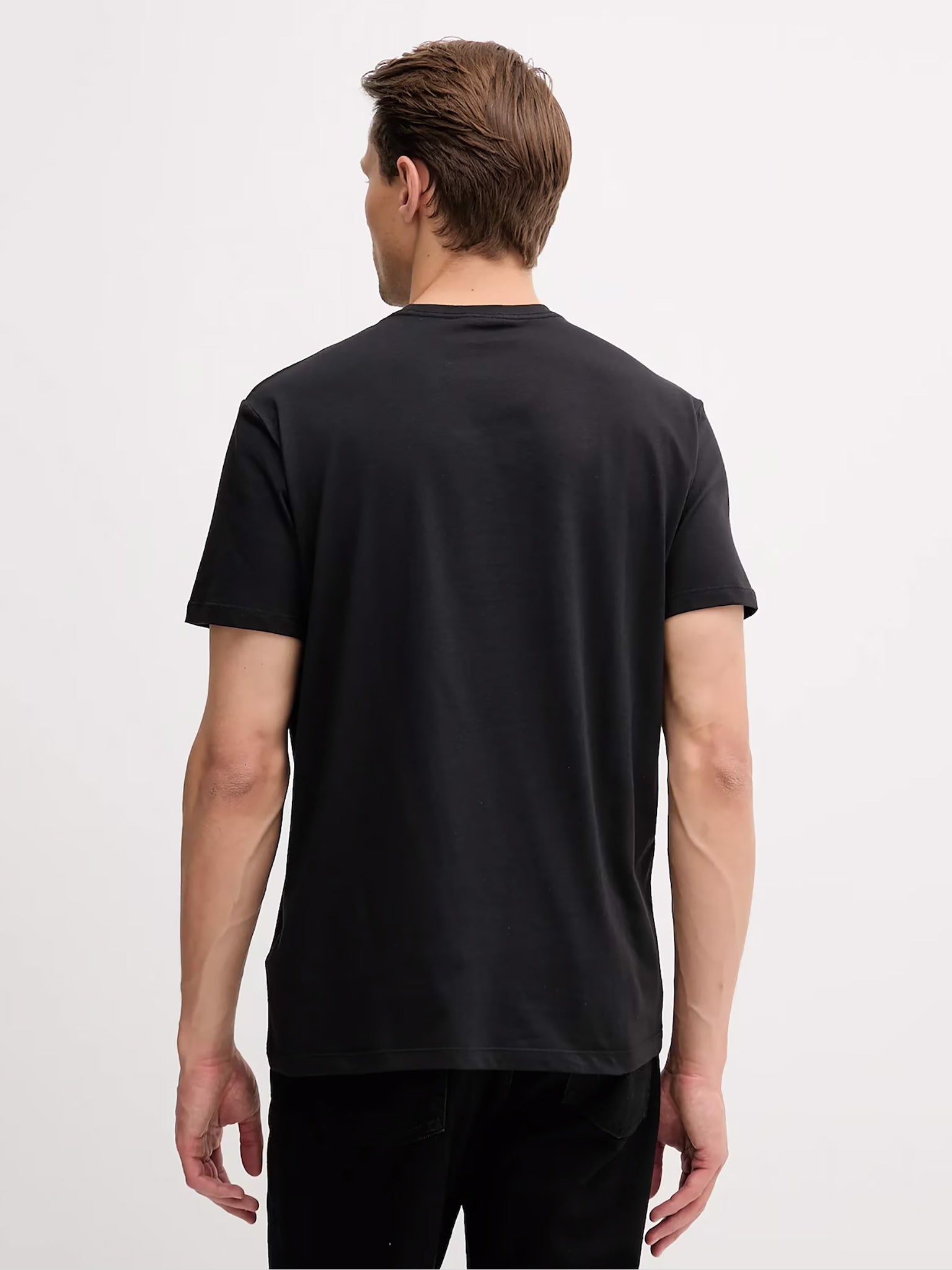 Ανδρικό t-shirt SS 30S E CK NY WRD LV04RC844GUB1 | LV04RC844GUB1