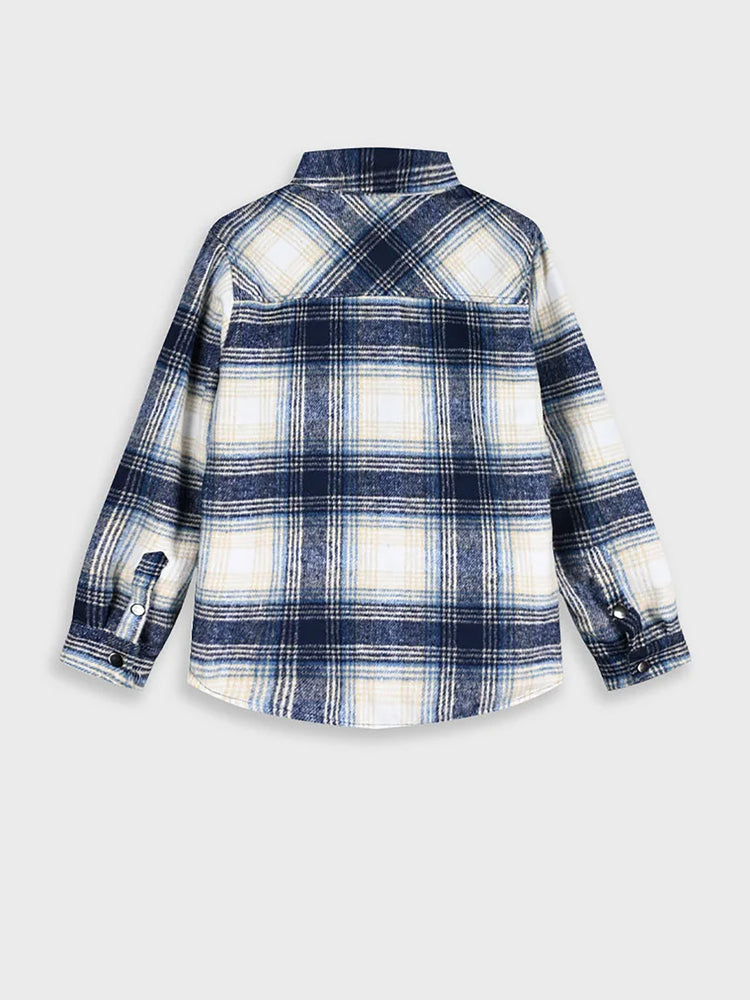 Παιδικό πουκάμισο overshirt 12-125104-4 | 12-125104-4