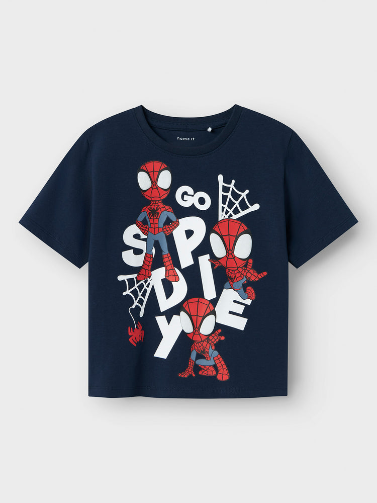 Παιδική μπλούζα spiderman NMMMAIN SPIDER NREG SS TOP 13243037 | 13243037
