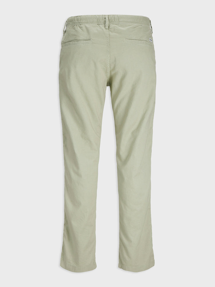 Ανδρικό παντελόνι λινό JPSTKANE HYBRID BONDI JOGGER 12274977 | 12274977