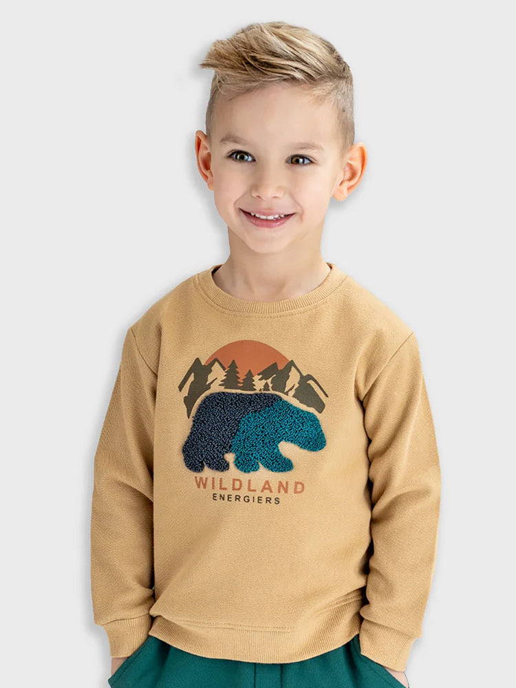 Παιδική μπλούζα φούτερ 12-125117-5 | 12-125117-5