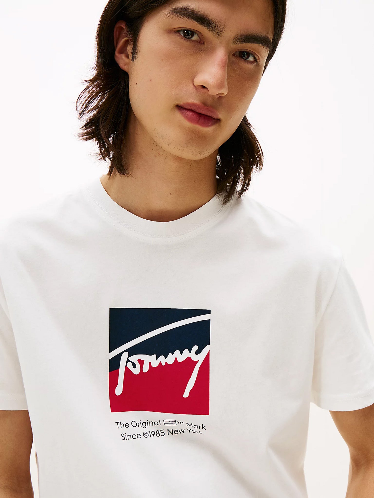 Ανδρικό t-shirt TJM REG RWB DNA TEE DM0DM21940YBL | DM0DM21940YBL