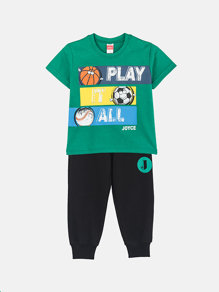 Παιδικό σύνολο με παντελόνι φόρμας 2412109 | 2412109