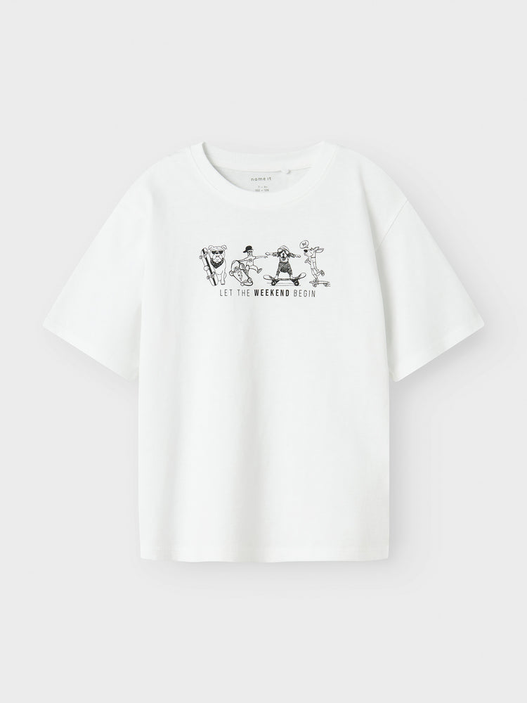 Εφηβική μπλούζα μακό NKMBOCALLE SS NREG TOP BOX 13241851 | 13241851