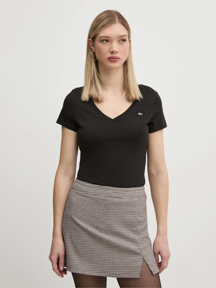 Γυναικείο t-shirt TJW V-NECK TEE DW0DW20458BDS | DW0DW20458BDS