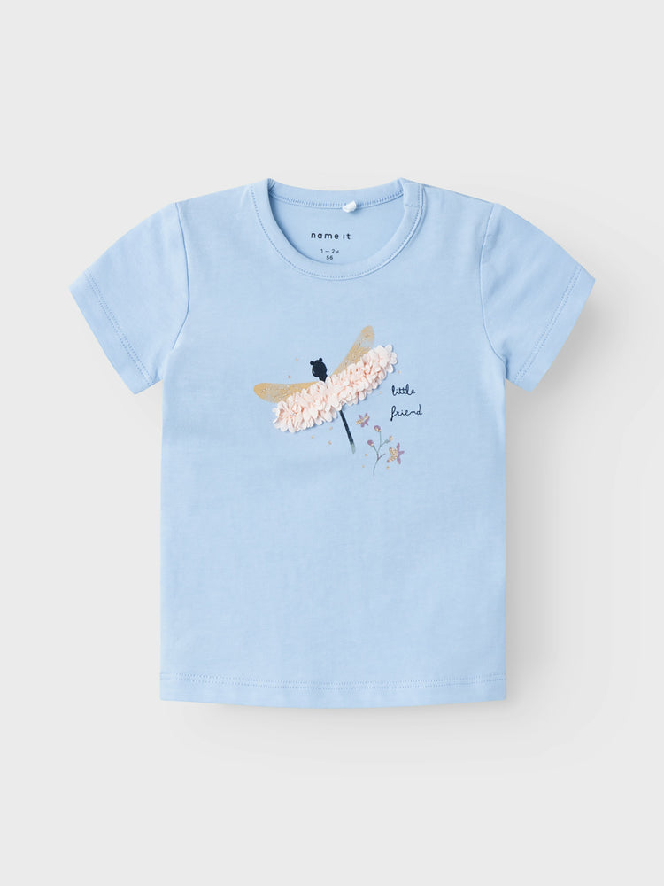 Βρεφική μπλούζα μακό NBFHYRIA SS TOP 13229657 | 13229657