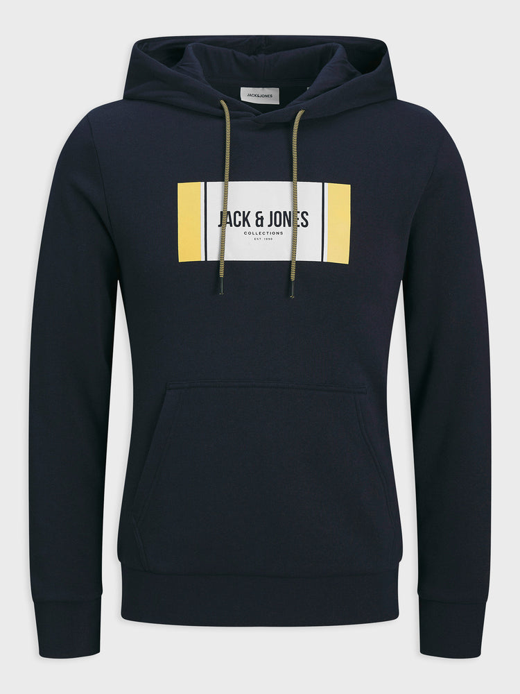 Ανδρική μπλούζα φούτερ JJHAYATO SWEAT HOOD BTS 12278614 | 12278614