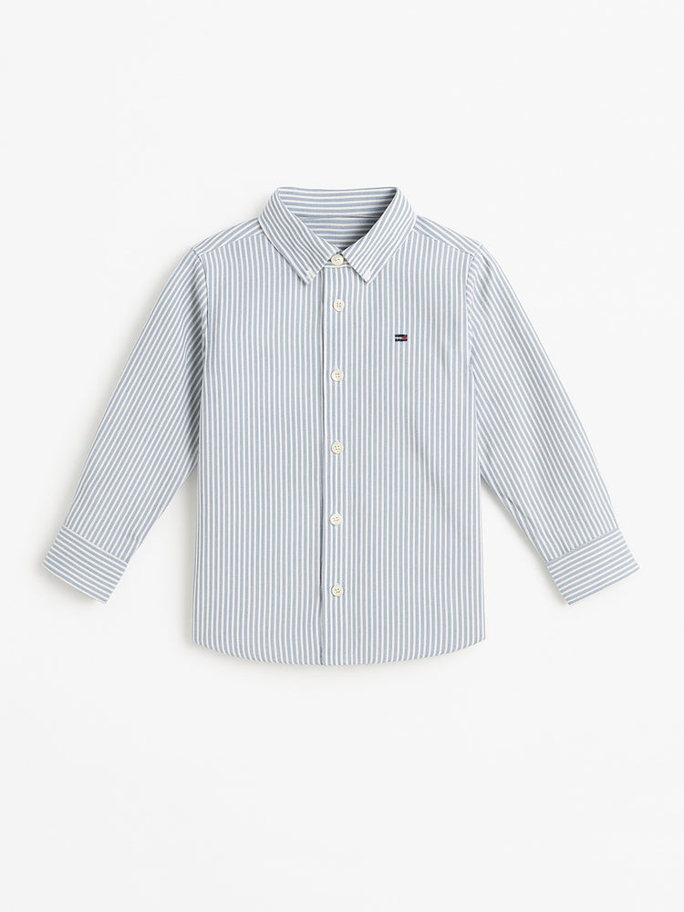 Παιδικό πουκάμισο ριγέ FLEX ITHACA SHIRT LS KB0KB09605C14 | KB0KB09605C14