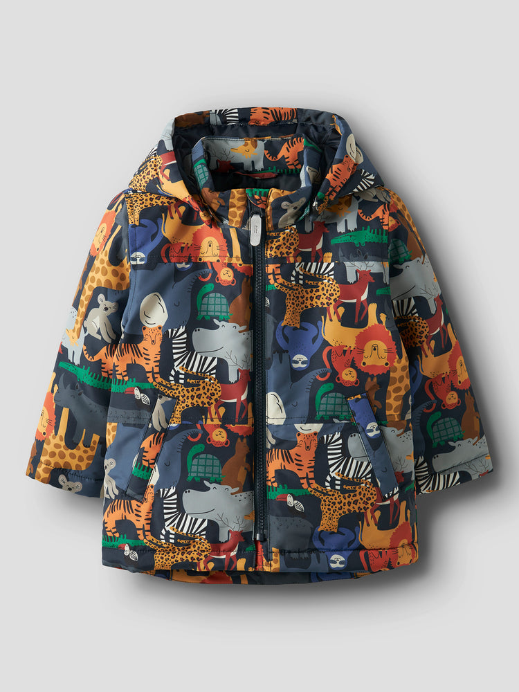 Παιδικό μπουφάν animals NMMMAX PA JACKET AOP NOOS 13242821 | 13242821