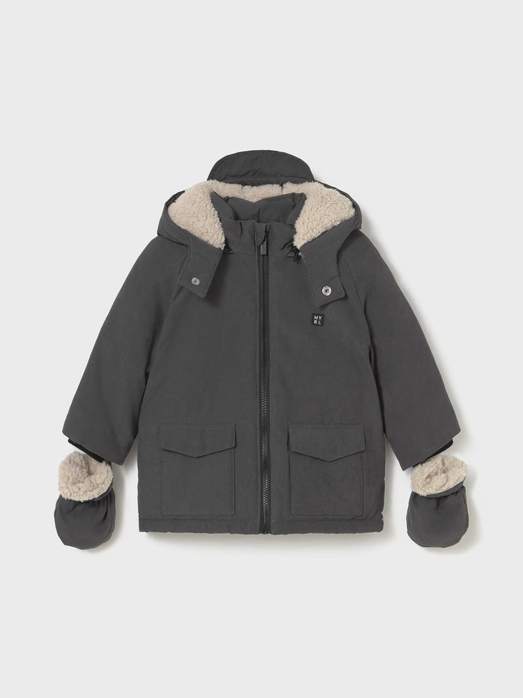 Βρεφικό μπουφάν παρκά 15-02421-044 | 15-02421-044
