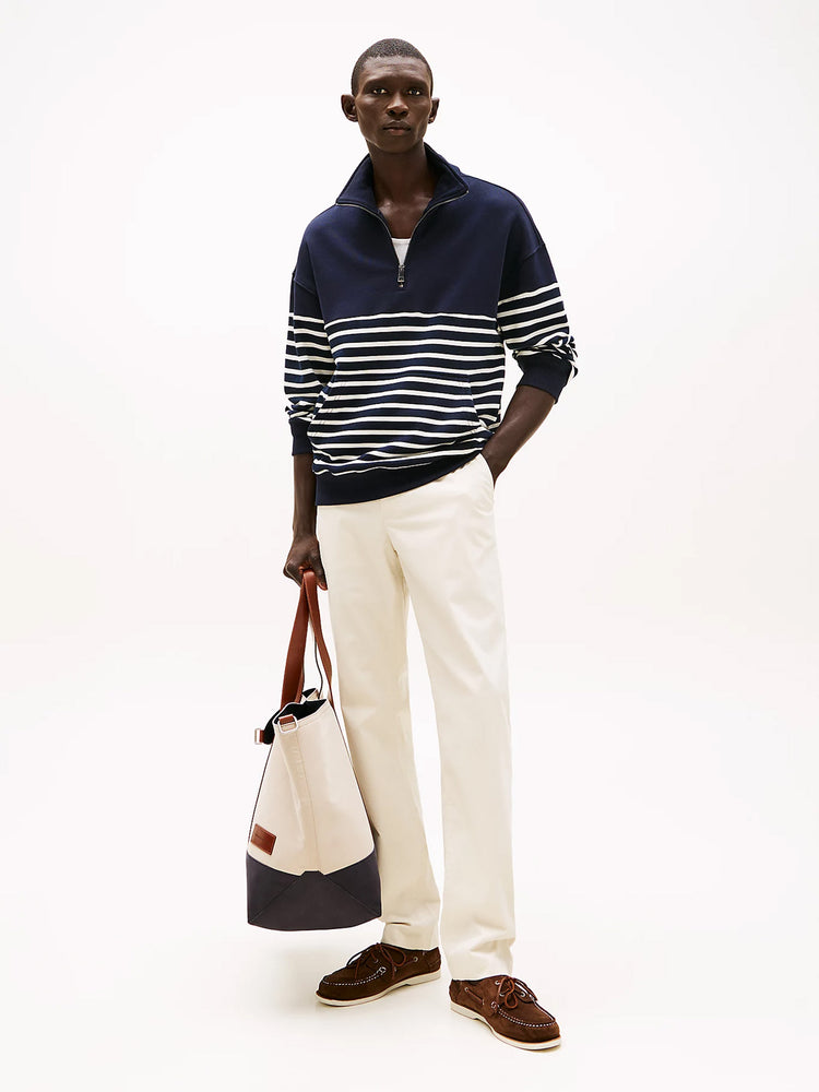 Ανδρικό παντελόνι chinos DENTON CHINO SATIN MW0MW37873ACG | MW0MW37873ACG