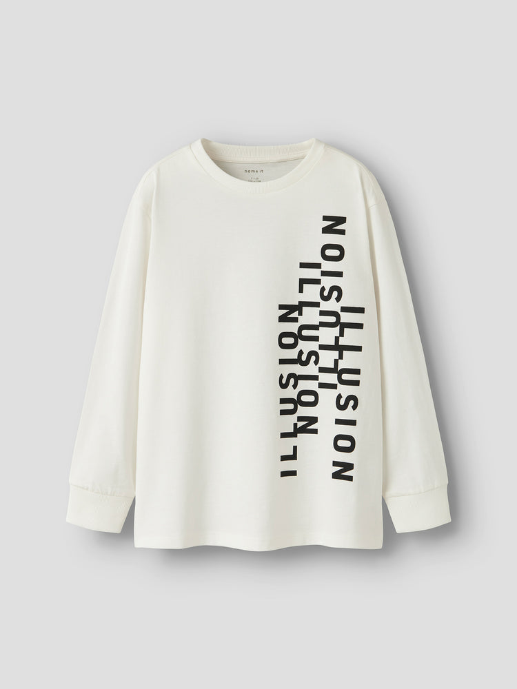 Εφηβική μπλούζα NKMOBAY LS NREG TOP 13244951 | 13244951