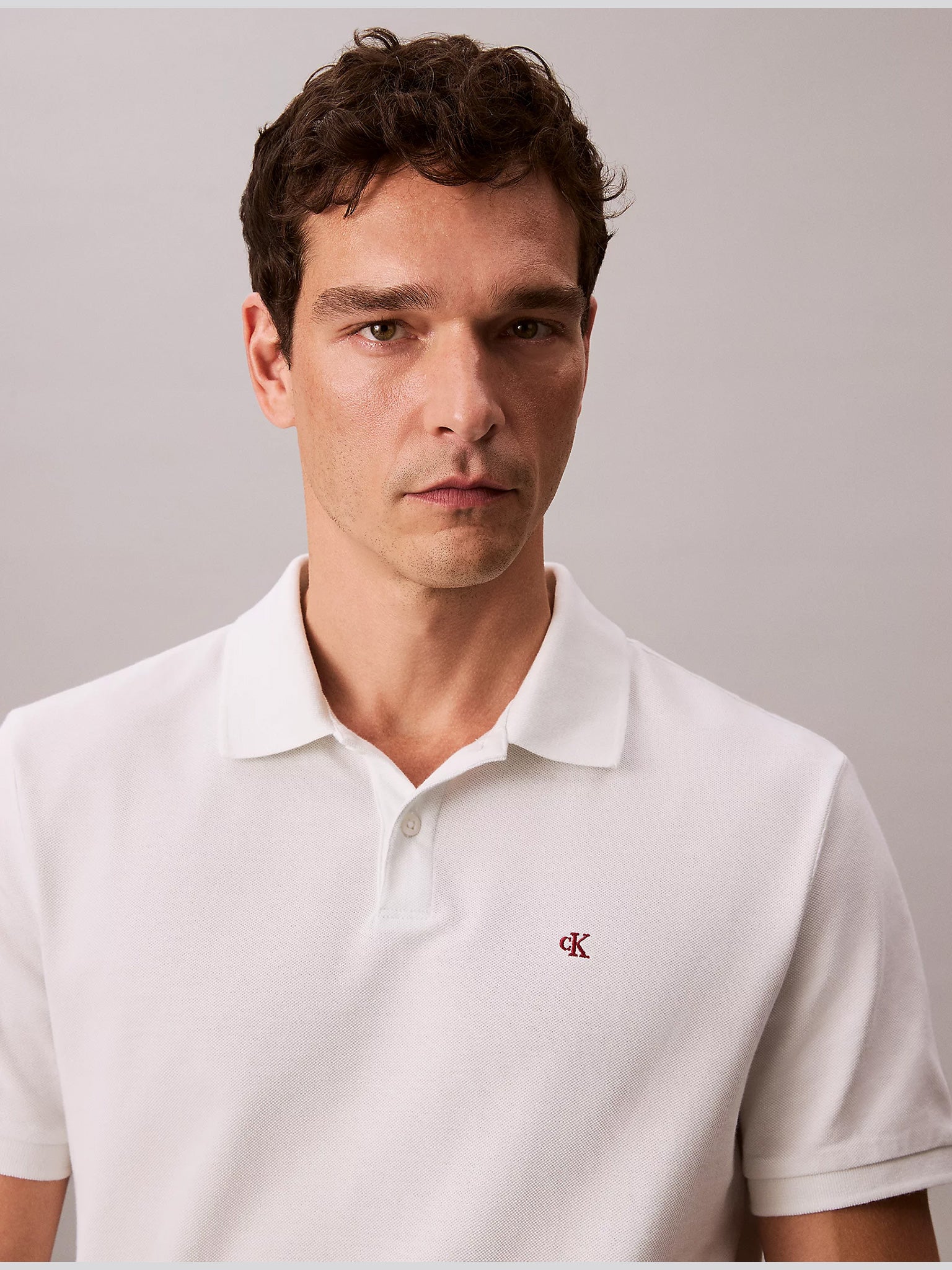 Ανδρικό polo SS CASUAL PIQUE CLASSIC POLO LV040EM269YAD | LV040EM269YAD
