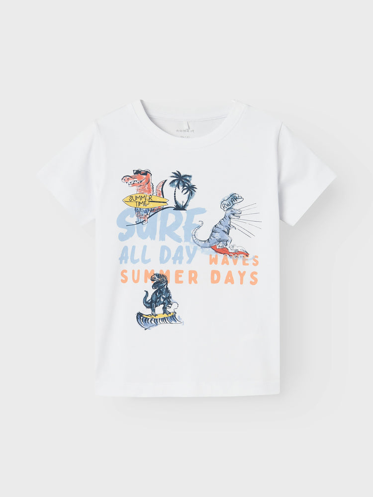 Παιδική μπλούζα μακό NMMHACH SS TOP 13230488 | 13230488