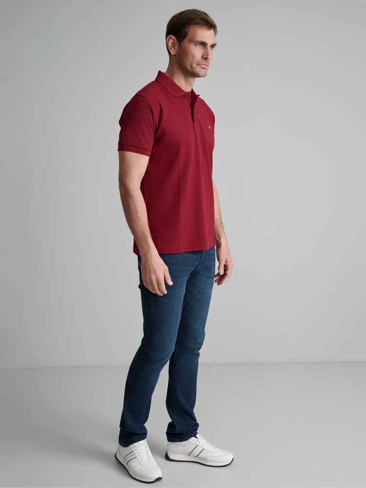 Ανδρικό polo merlot 24GE.300.8 | 24GE.300.8
