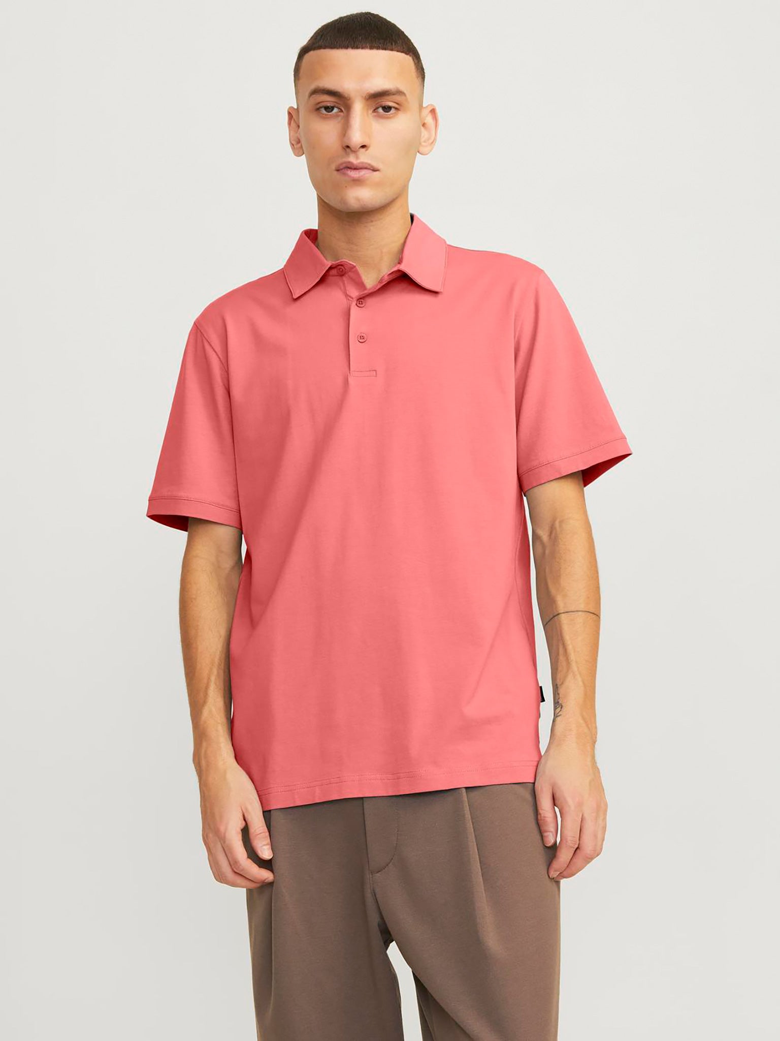 Ανδρικό polo JPRBLASPENCER SS POLO 12251349 | 12251349
