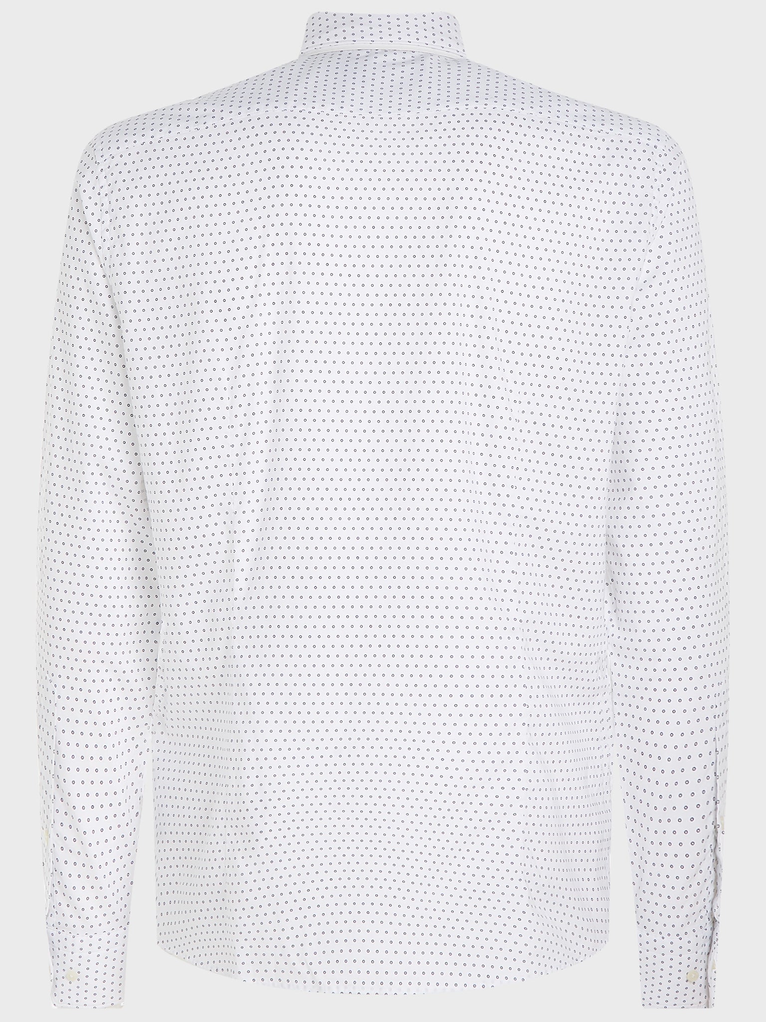 Ανδρικό πουκάμισο με μικροσχέδιο CL-W OXF CIRCLE PRINT SHIRT SF MW0MW34649YCF | MW0MW34649YCF