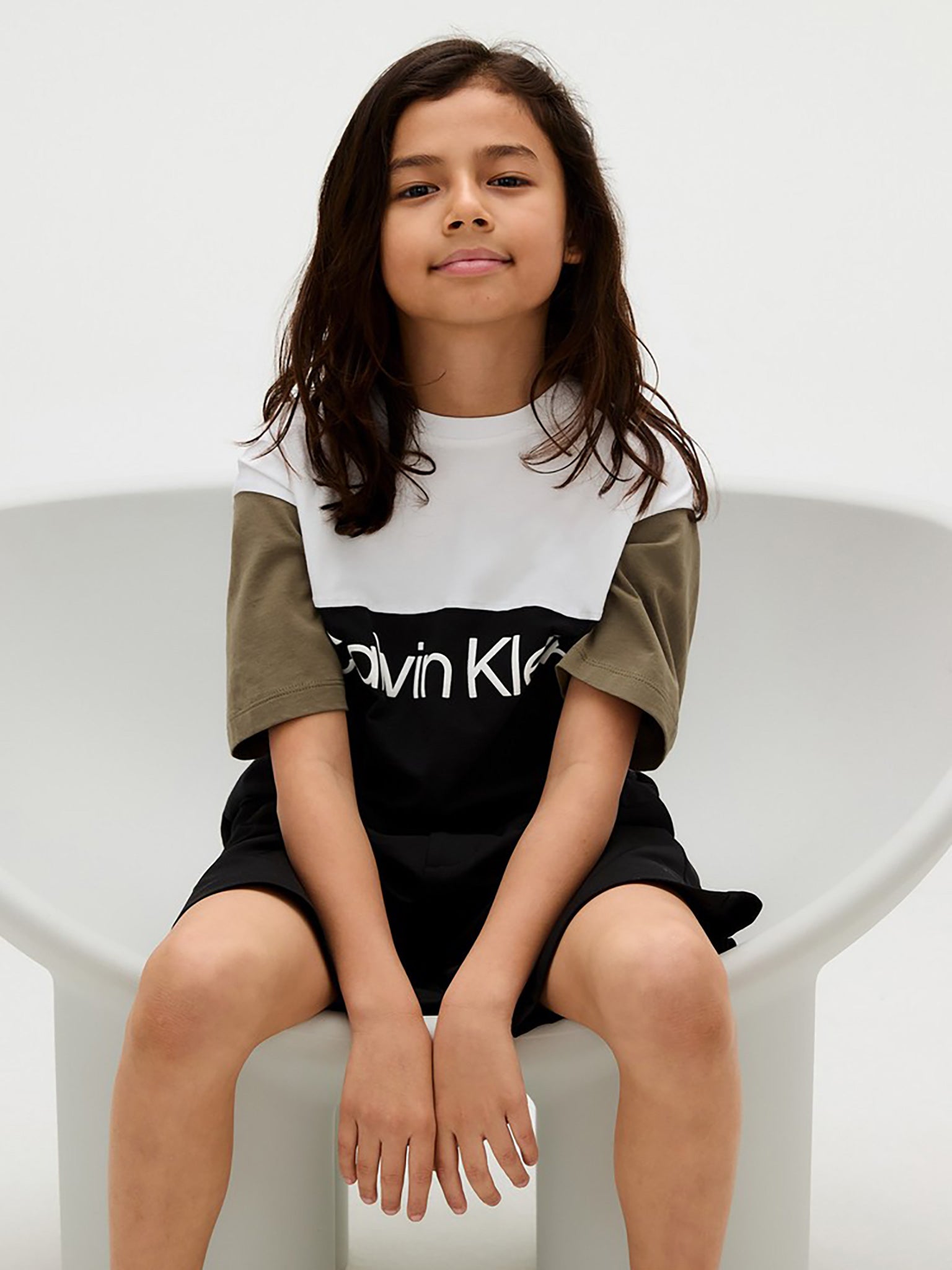 Παιδική μπλούζα τρίχρωμη BLOCKING SS TEE IB0IB02528BEH | IB0IB02528BEH