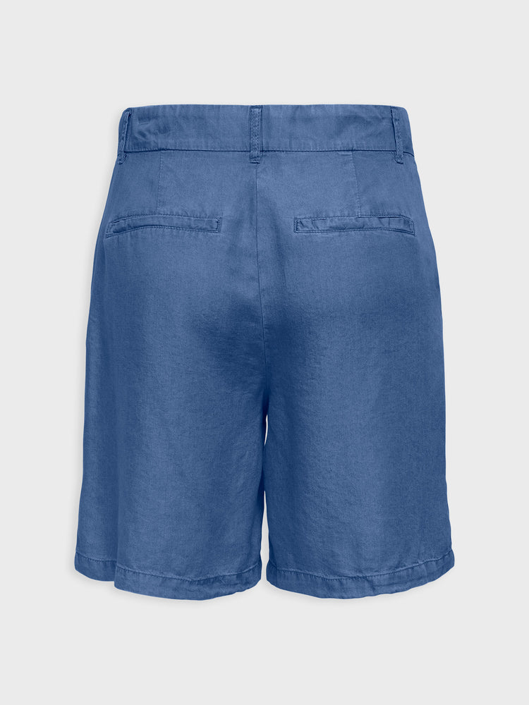 Γυναικείο σορτς medium blue ONLCHARIS LIFE MW LONG SHORT CC WVN 15337935 | 15337935