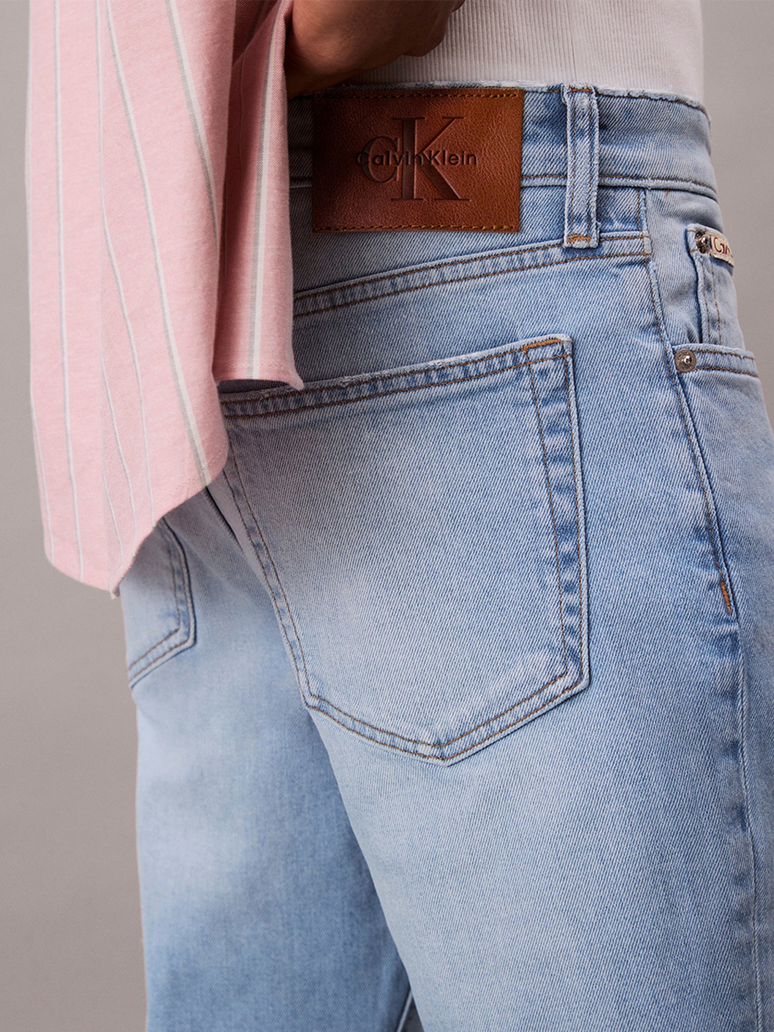 Ανδρικό παντελόνι τζιν SLIM LT WT ZANDER LT BLUE JEAN LV04RC757G0PZ | LV04RC757G0PZ