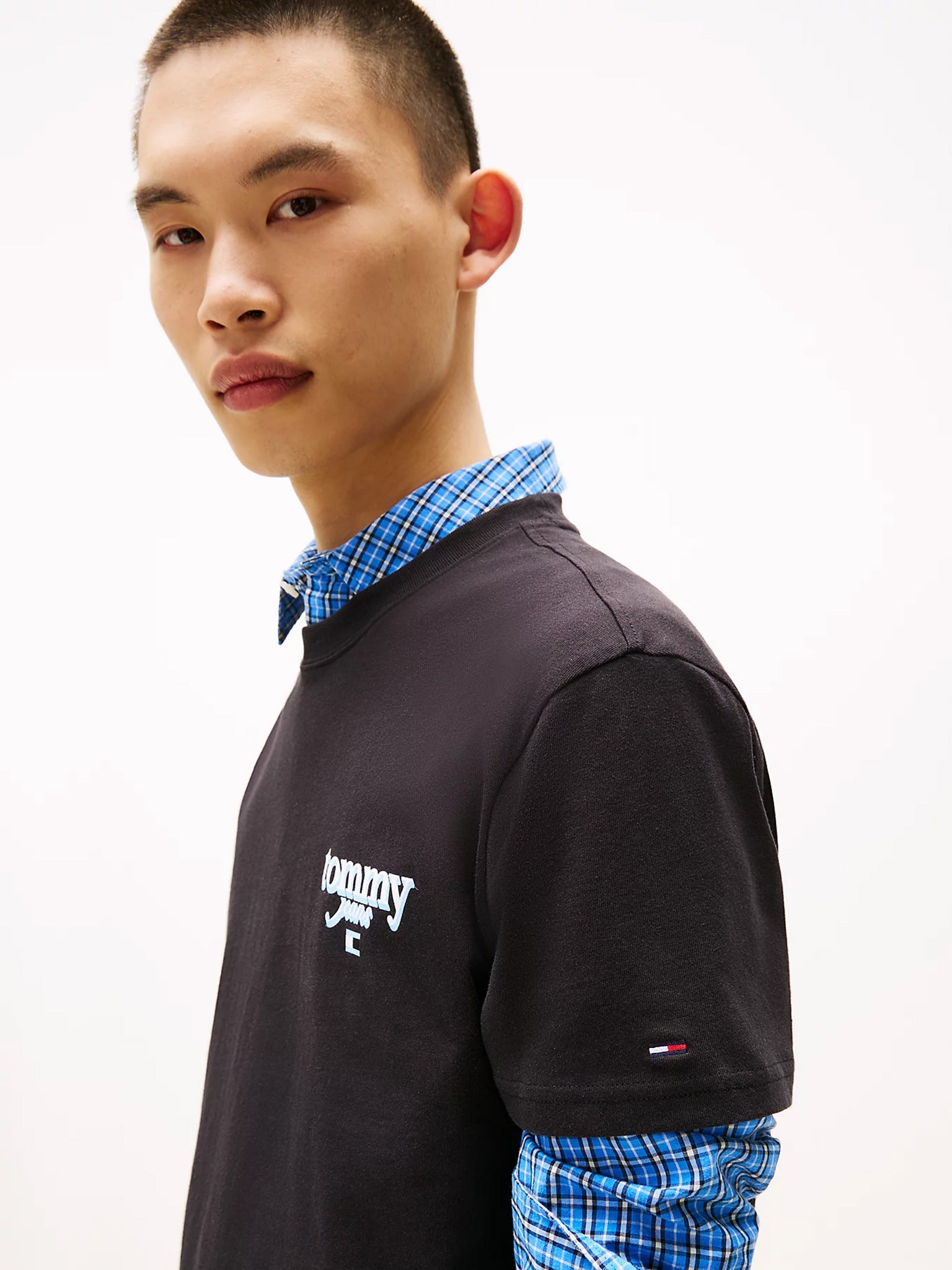 Ανδρικό t-shirt TJM REG SIGNATURE CITY TEE DM0DM21934BDS | DM0DM21934BDS