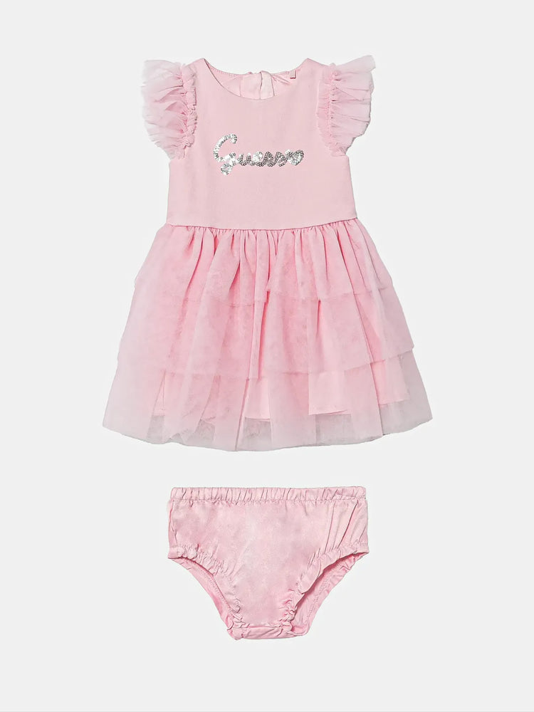 Βρεφικό φόρεμα με τούλι A5RK02KAUH0G65U | A5RK02KAUH0G65U