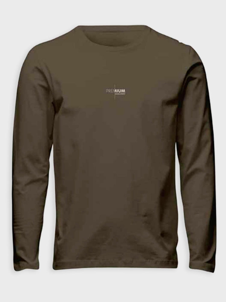 Ανδρική μπλούζα μακό JPRBLACHARLIE LS TEE CREW NECK FST 12247890 | 12247890