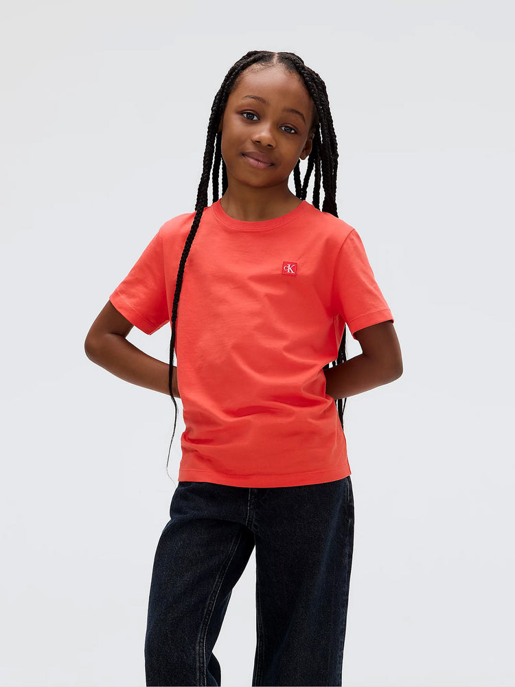Παιδική μπλούζα μακό MONOGRAM MINI BADGE T-SHIRT IU0IU00543SOH | IU0IU00543SOH