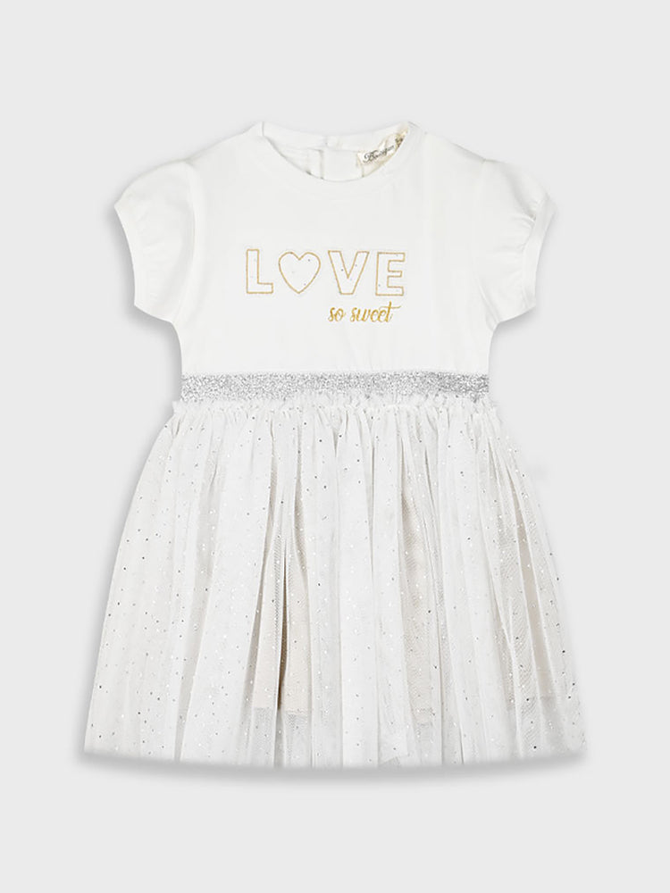 Βρεφικό φόρεμα με τούλι 44-225476-7 | 44-225476-7