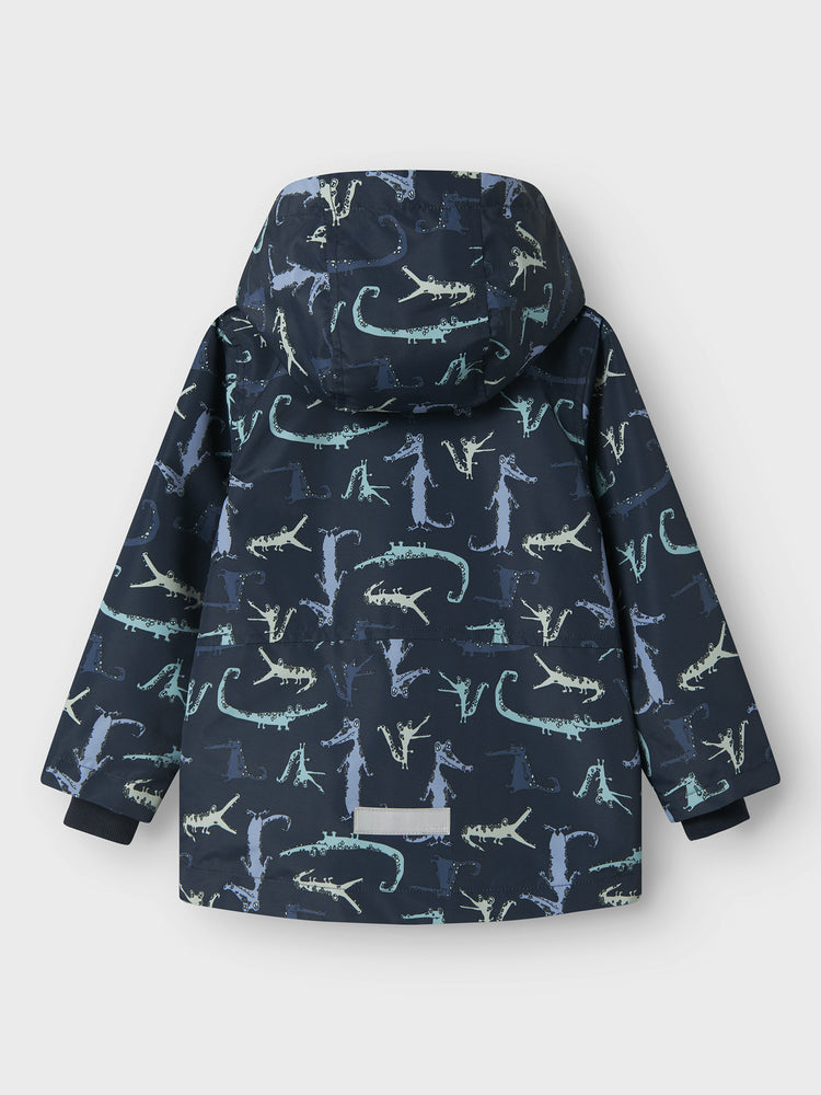 Παιδικό μπουφάν αντιανεμικό NMMMAX LI JACKET AOP 13238162 | 13238162