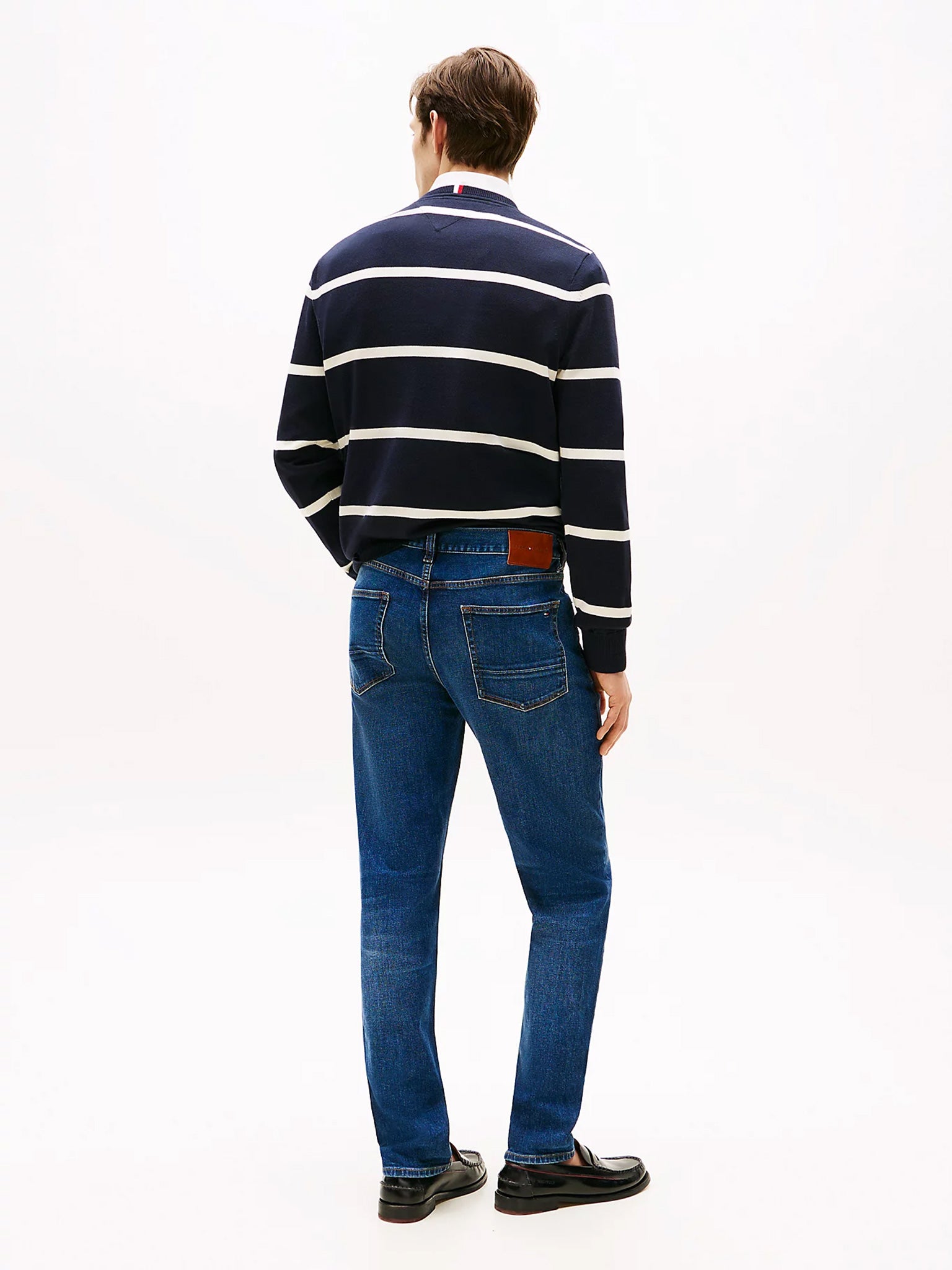 Ανδρικό παντελόνι τζιν CORE HARLEM ROYAL BLUE MW0MW390381BV | MW0MW390381BV