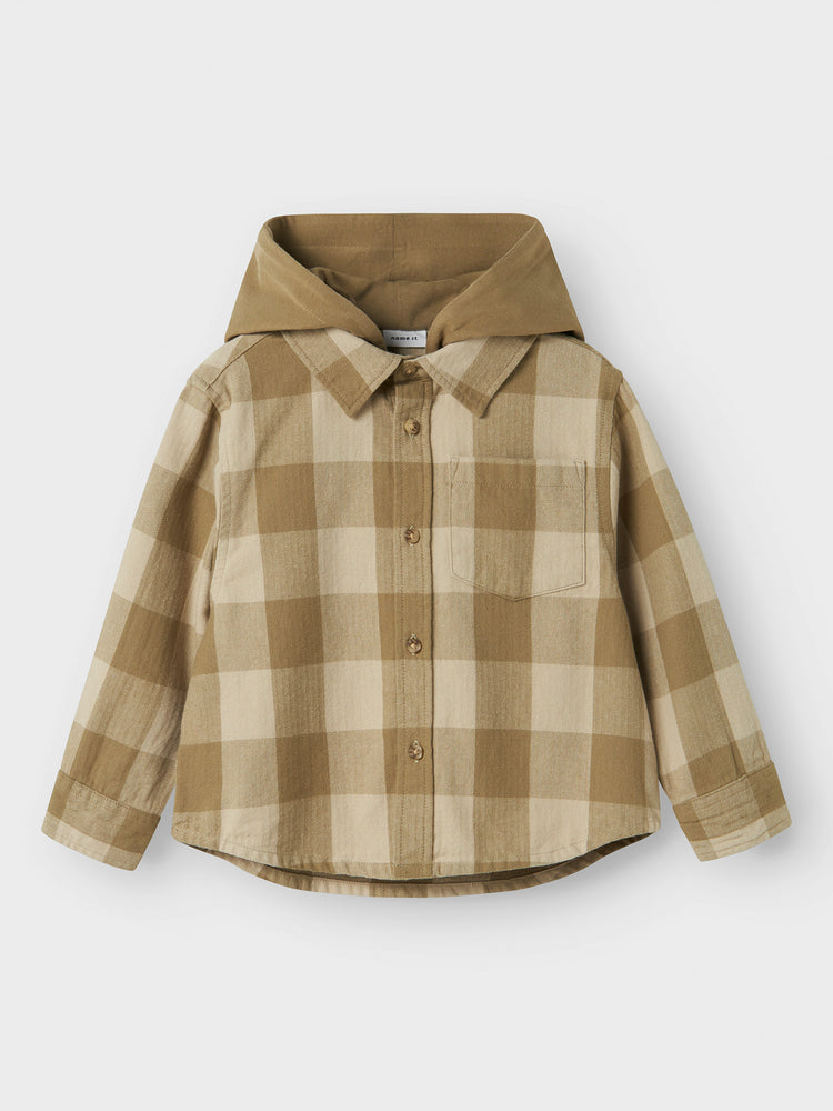 Παιδικό πουκάμισο overshirt NMMOLAF LS OVERSHIRT 13247212 | 13247212