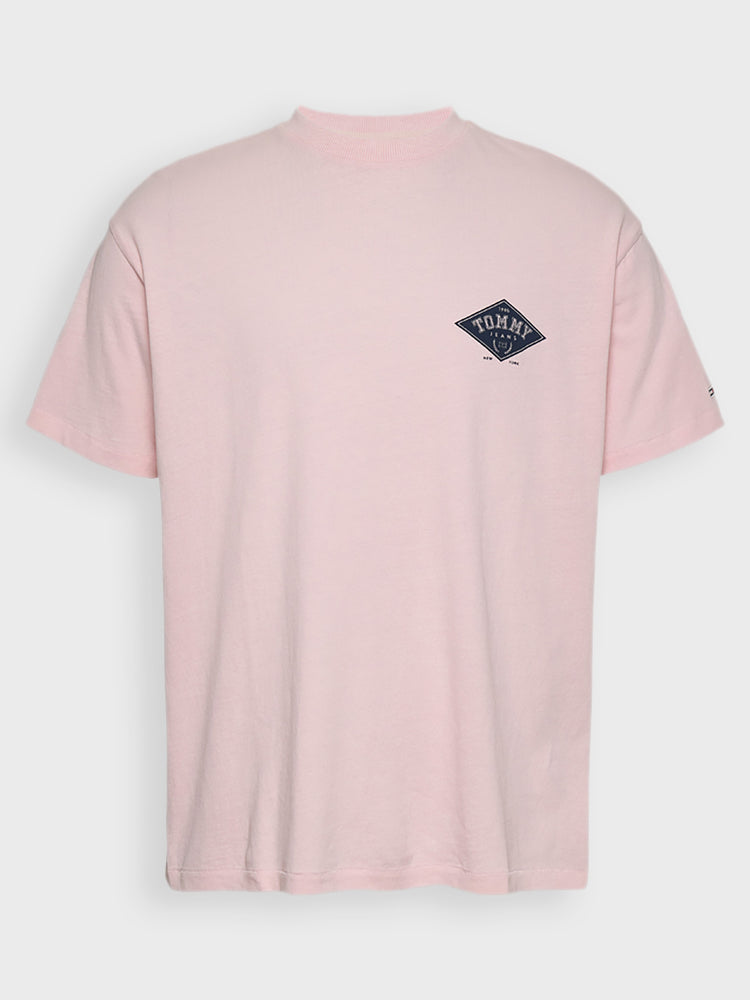 Ανδρικό t-shirt TJM RLX VARSITY GRAPHICS TEE DM0DM20806TH3 | DM0DM20806TH3