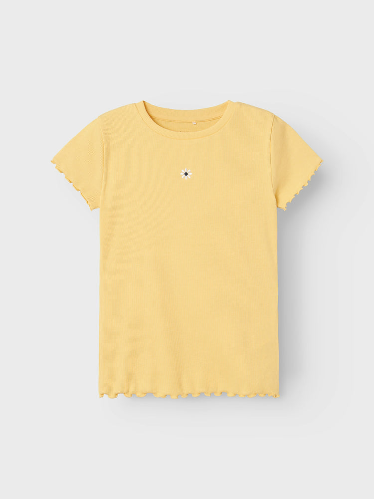 Εφηβική μπλούζα ριπ NKFVIVEMMA SS SLIM TOP 13230087 | 13230087