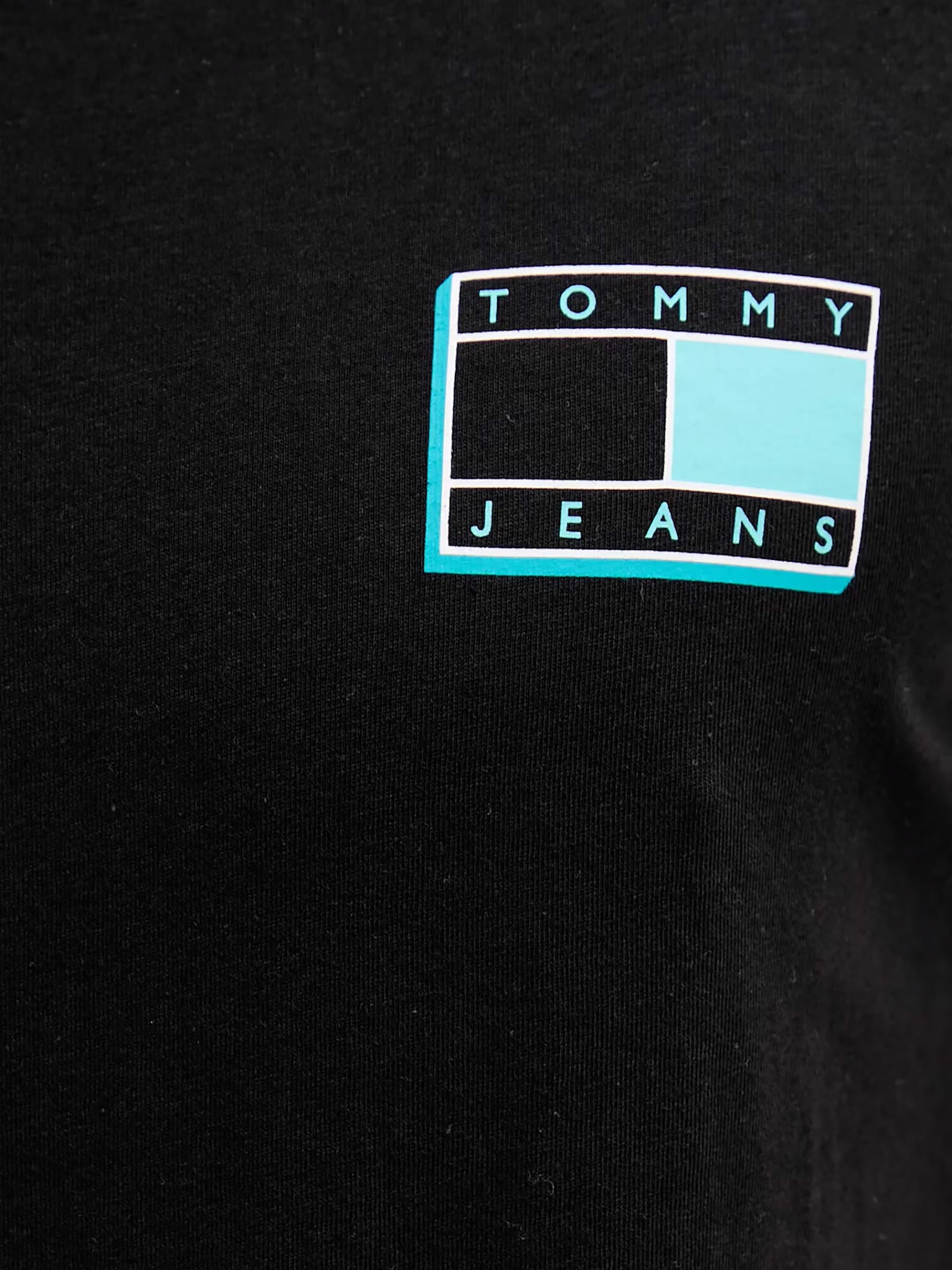 Ανδρικό t-shirt TJM SLIM POP COLOR FLAG TEE EXT DM0DM21577BDS | DM0DM21577BDS