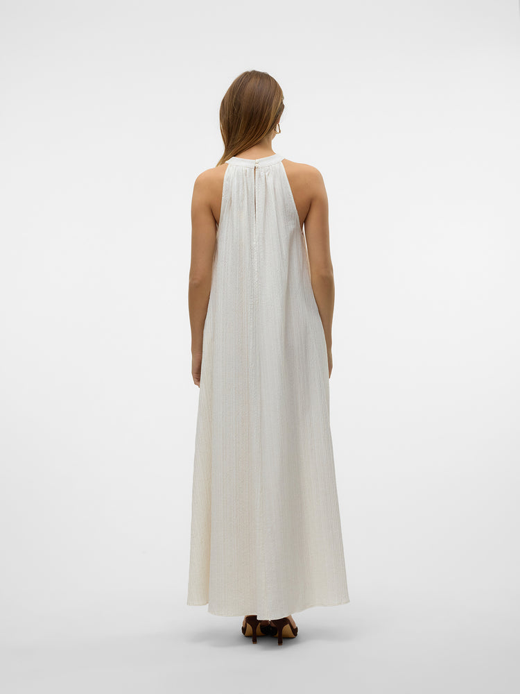 Γυναικείο φόρεμα maxi VMRICKI SL HALTER NECK LONG DRESS VMA 10328619 | 10328619