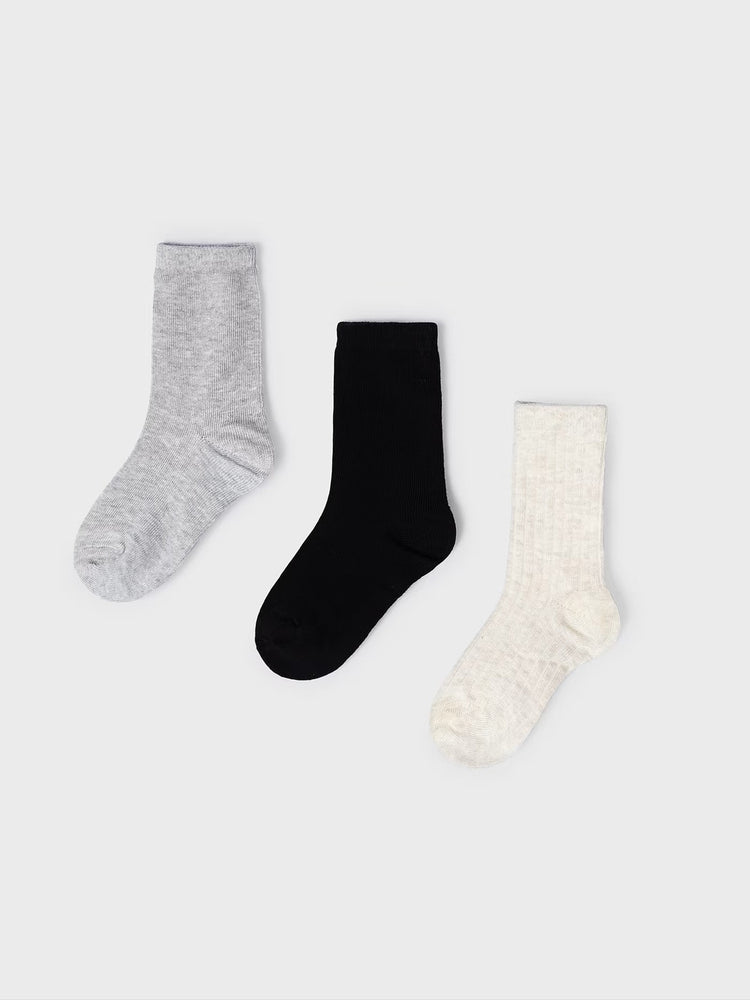 Εφηβικές κάλτσες σετ 3 τεμ οργανικό βαμβάκι 13-10575-096 | 13-10575-096