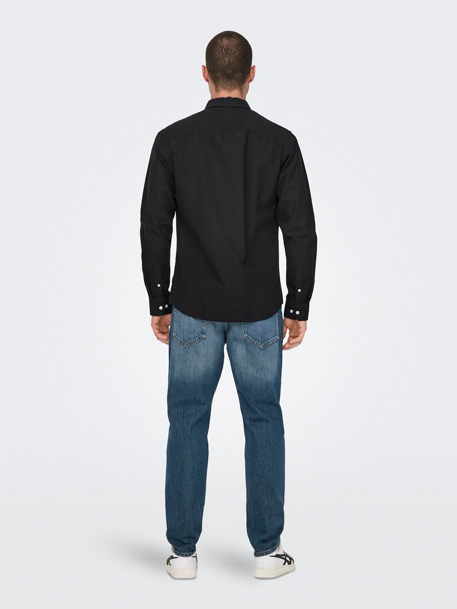 Ανδρικό πουκάμισο ONSALVARO SLIM LS OXFORD SHIRT NOOS 22006479 | 22006479