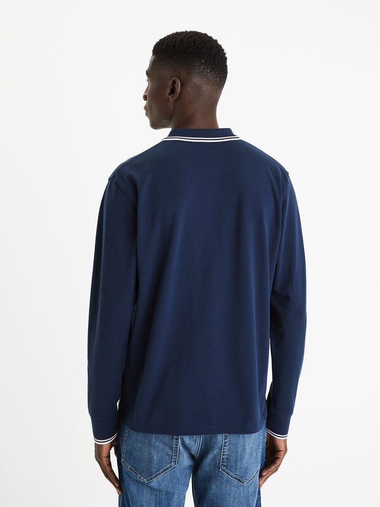 Ανδρικό polo LONG SLEEVES POLO DECOLML | DECOLML