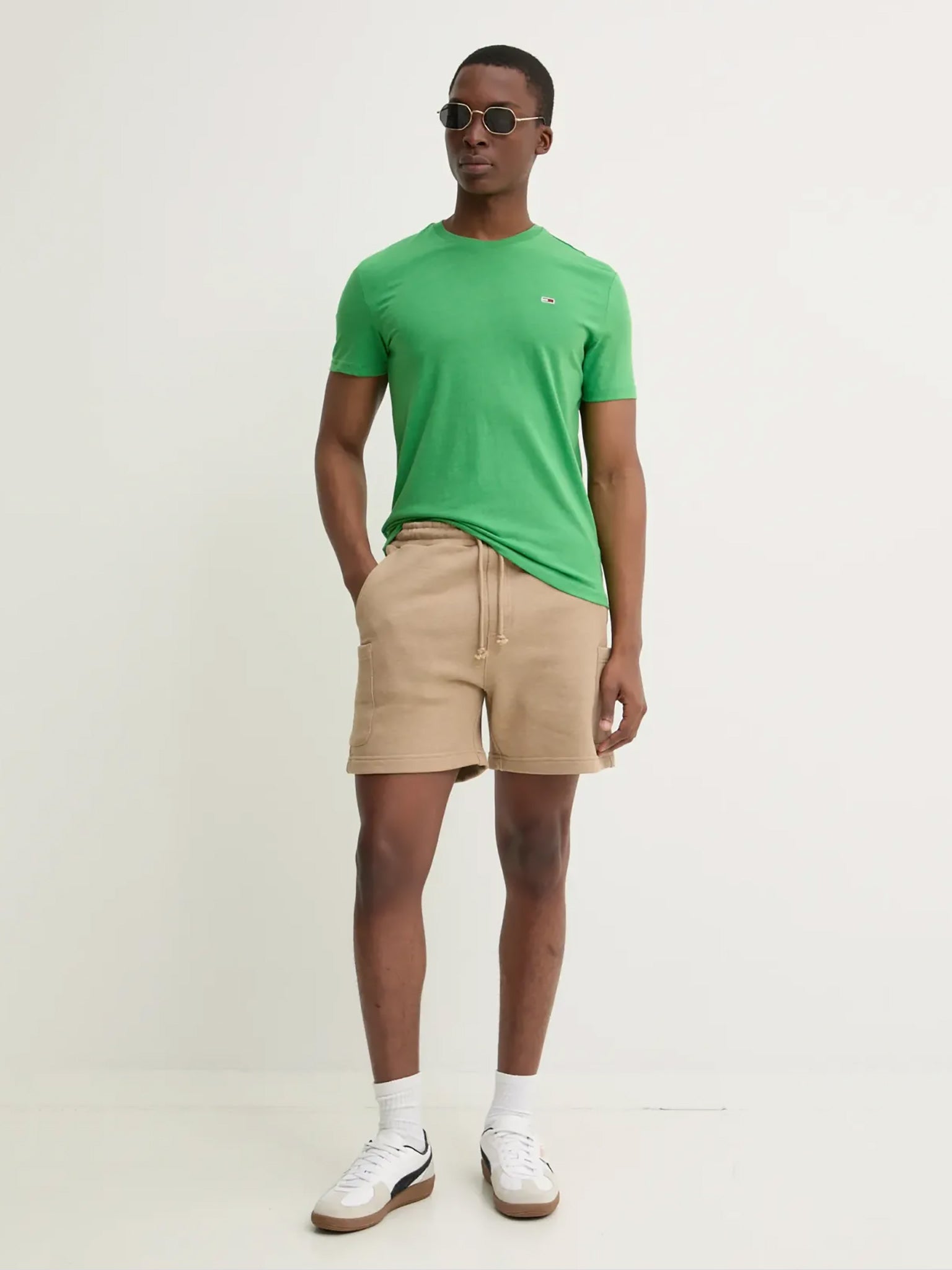 Ανδρικό t-shirt TJM XSLIM JASPE HTR TEE DM0DM20363LY3 | DM0DM20363LY3