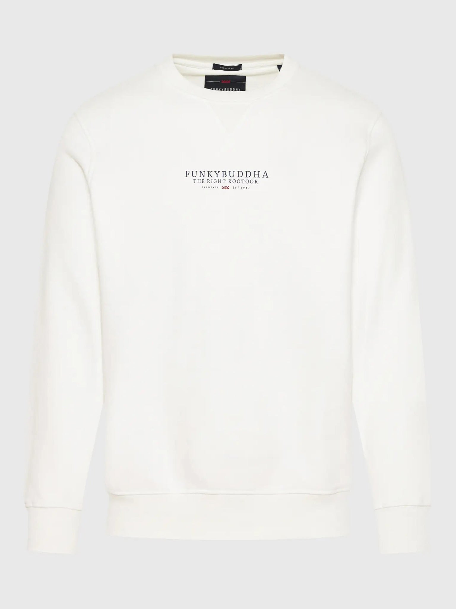 Ανδρική μπλούζα φούτερ FBM010-010-06 OFF WHITE | FBM010-010-06