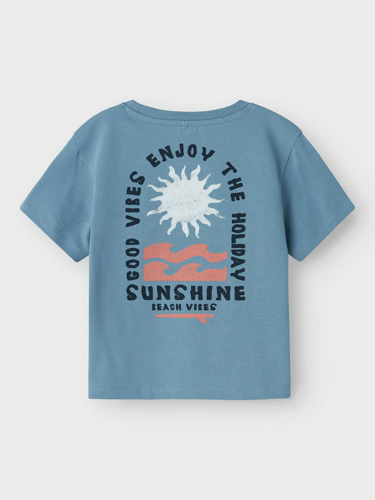 Παιδική μπλούζα τύπωμα NMMFOME SS NREG TOP BOX 13244173 | 13244173