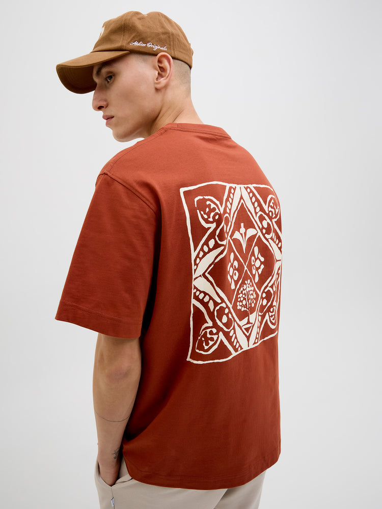 Ανδρικό t-shirt JORPAROS EASTER SKETCH TEE SS CREW 12273171 | 12273171