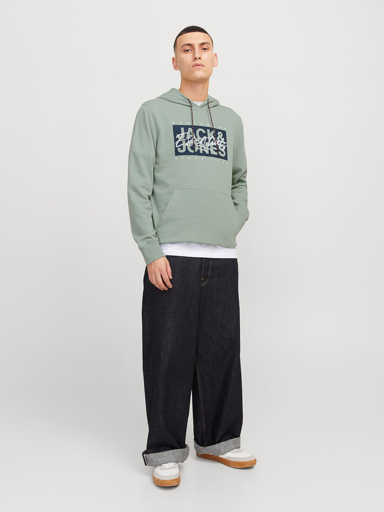 Ανδρική μπλούζα φούτερ JJCOLTON SWEAT HOOD 12268440 | 12268440