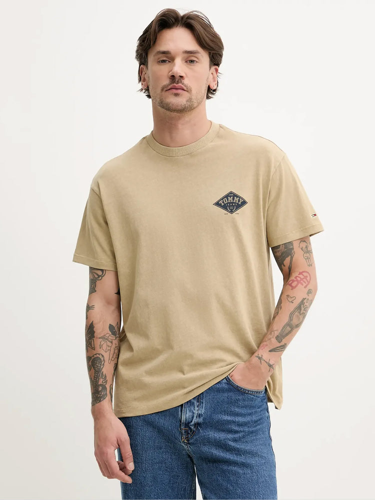 Ανδρικό t-shirt TJM RLX VARSITY GRAPHICS TEE DM0DM20806ACT | DM0DM20806ACT