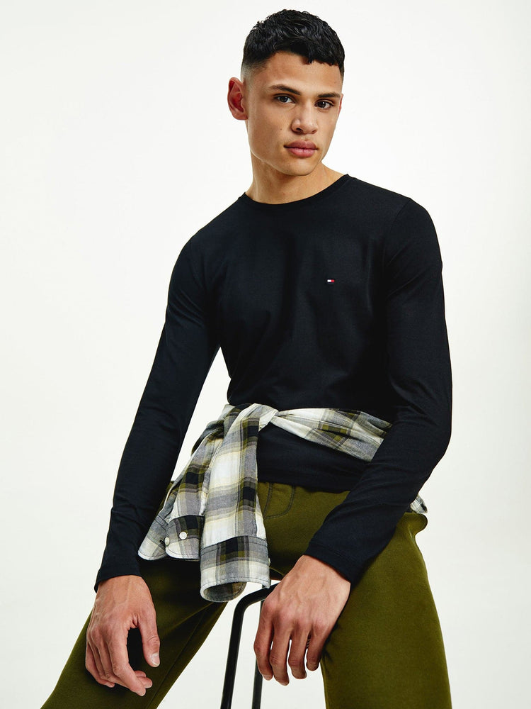 Ανδρική μπλούζα STRETCH SLIM FIT LON MW0MW10804BDS | MW0MW10804BDS