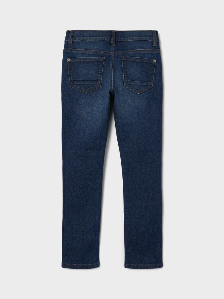 Εφηβικό παντελόνι τζιν NKMSILAS SLIM JEANS 5381-IS 13220941 | 13220941