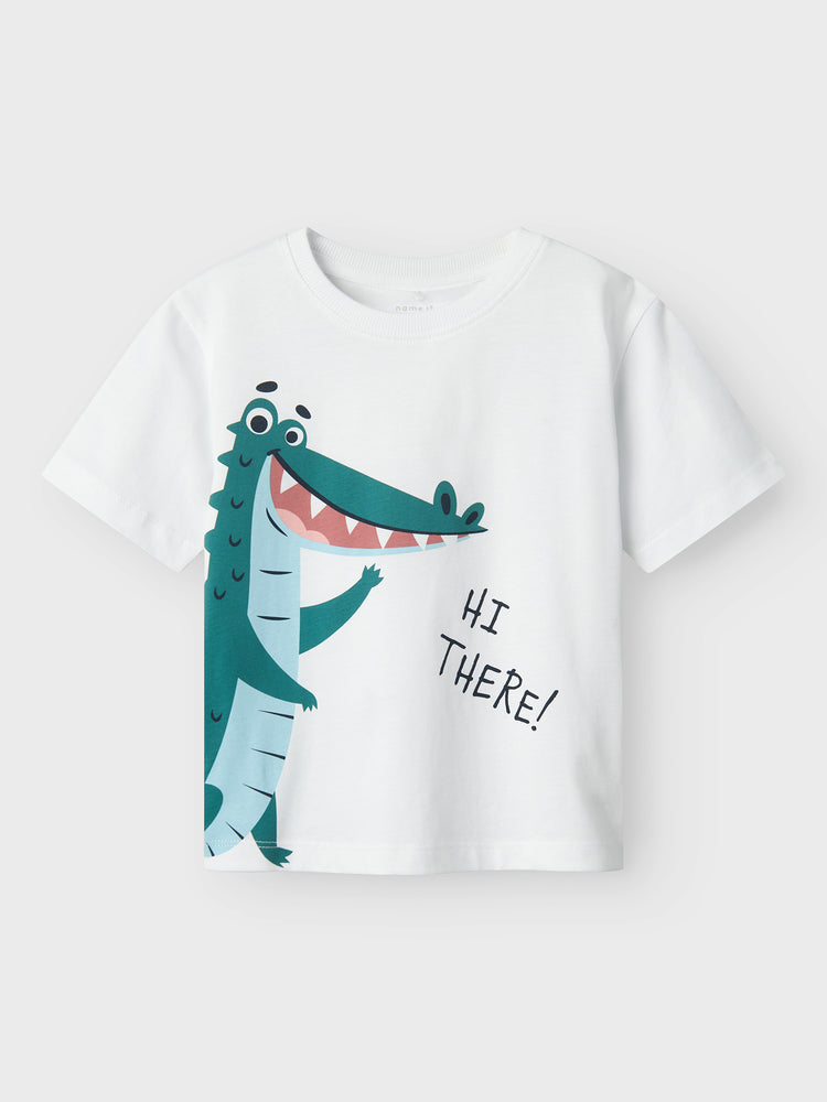 Παιδική μπλούζα μακό NMMHELGE SS NREG TOP 13238145 | 13238145